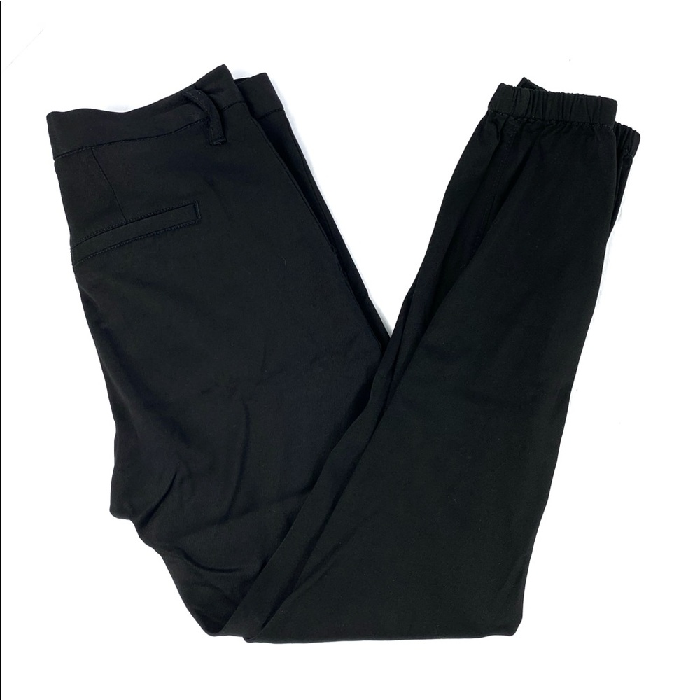 Hudson Black Vanish Cuff Chino